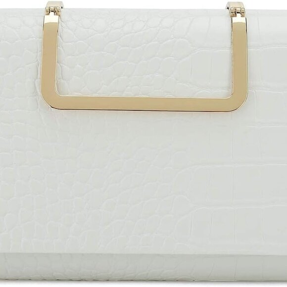 Small Crocodile Print Clutch Bag PU Alligator Handbag Women’s Clutch Purse